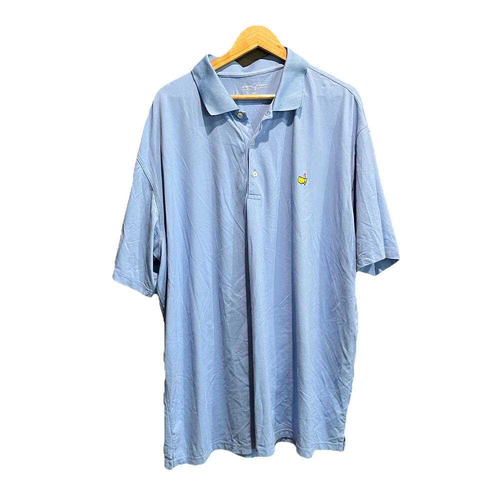 Augusta National Masters Light Blue‎ Short Sleeve Men's Polo T-Shirt Size XXL